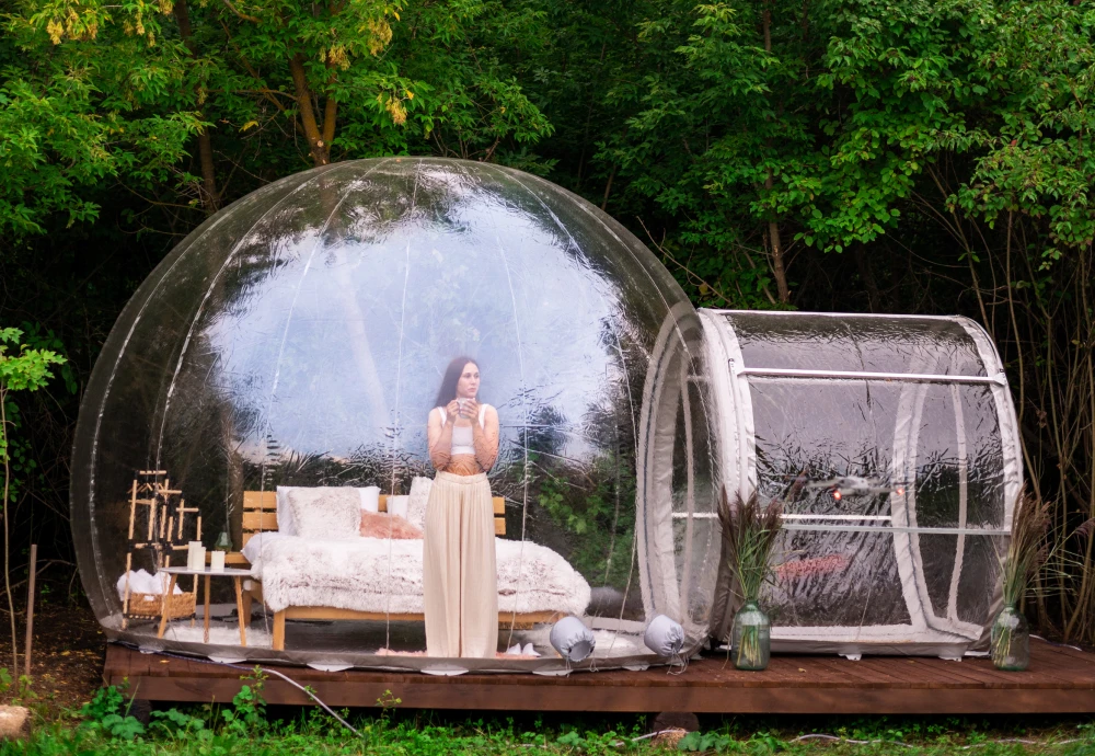 clear bubble camping tent