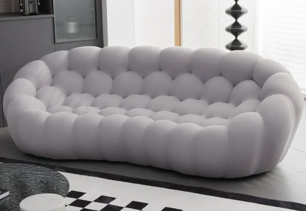 bubble couch white